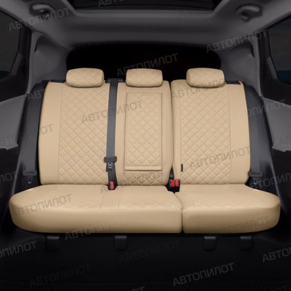Чехлы Автопилот Экокожа Ромб на Jaecoo J7 (2023+)