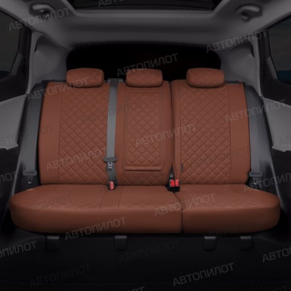 Чехлы Автопилот Экокожа Ромб на Jaecoo J7 (2023+)