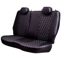 Чехлы Премиум Экокожа Байрон Ромб на Kia Venga -1, 02.2010-05.2015, YN, РЗС60/40, 3Г