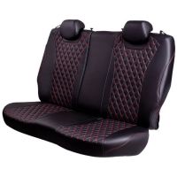 Чехлы Премиум Экокожа Байрон Ромб на Kia Venga -1, 02.2010-05.2015, YN, РЗС60/40, 3Г