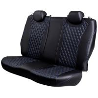 Чехлы Премиум Экокожа Байрон Ромб на Kia Venga -1, 02.2010-05.2015, YN, РЗС60/40, 3Г