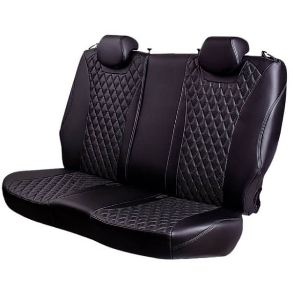 Чехлы Премиум Экокожа Байрон Ромб на Kia Venga -1, 02.2010-05.2015, YN, РЗС60/40, 3Г