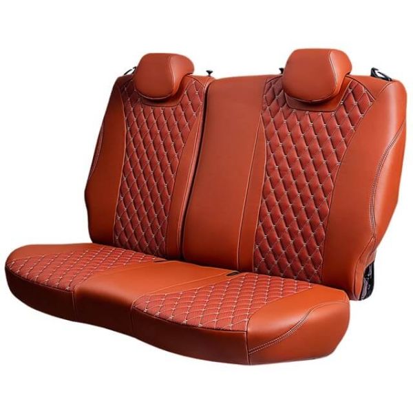 Чехлы Премиум Экокожа Байрон Ромб на Kia Venga -1, 02.2010-05.2015, YN, РЗС60/40, 3Г