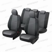 Чехлы Автопилот Алькантара на Kia Venga 1 2011-2018 г.в.