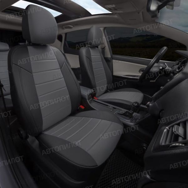 Чехлы Автопилот Алькантара на Kia Venga 1 2011-2018 г.в.