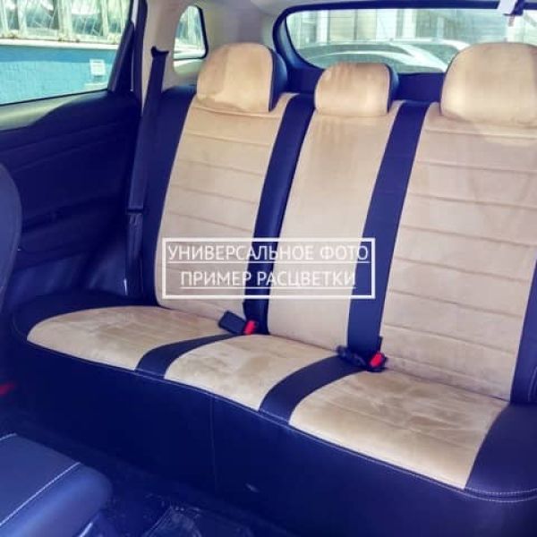 Чехлы Автопилот Алькантара на Kia Venga 1 2011-2018 г.в.