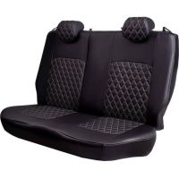 Чехлы Экокожа Турин Ромб на Kia Venga -1, 02.2010-05.2015, YN, РЗС60/40, 3Г