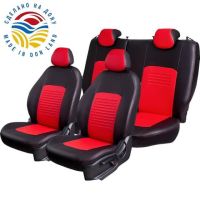 Чехлы Экокожа Турин Классик на Kia Venga -1, 02.2010-05.2015, YN, РЗС60/40, 3Г