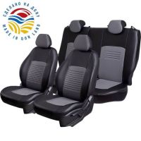 Чехлы Экокожа Турин Классик на Kia Venga -1, 02.2010-05.2015, YN, РЗС60/40, 3Г