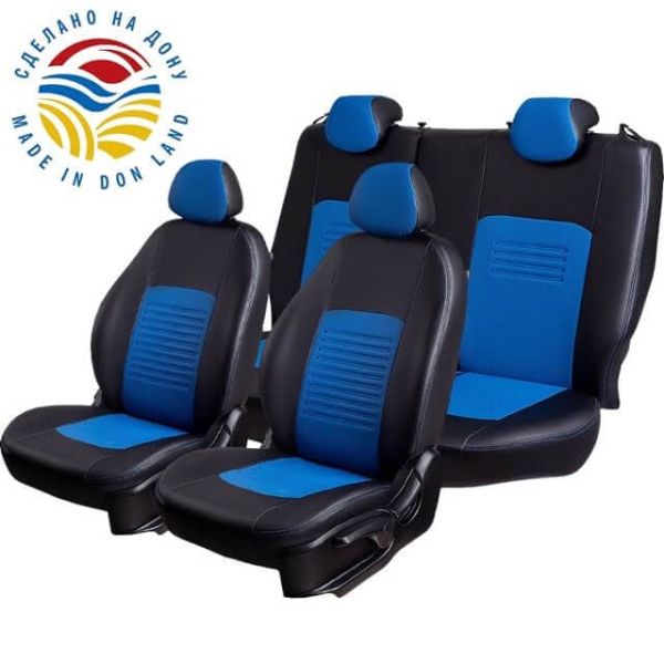 Чехлы Экокожа Турин Классик на Kia Venga -1, 02.2010-05.2015, YN, РЗС60/40, 3Г