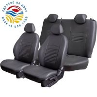 Чехлы Экокожа Турин Классик на Kia Venga -1, 02.2010-05.2015, YN, РЗС60/40, 3Г