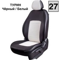 Чехлы Экокожа Турин Классик на Kia Venga -1, 02.2010-05.2015, YN, РЗС60/40, 3Г